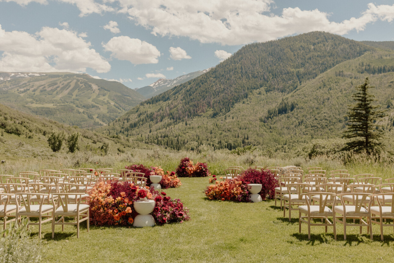 Modern Americana Wedding at Patak Ranch, Snowmass - Lalé Florals